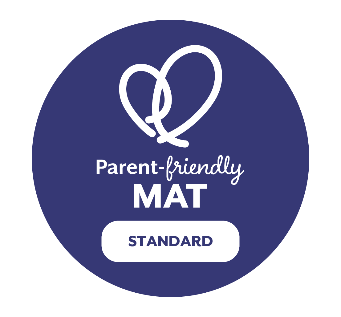 Parent-friendly Multi-Academy Trust (MAT) Standard accredited badge