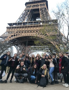 Aylesford School Year 10 students visit Paris