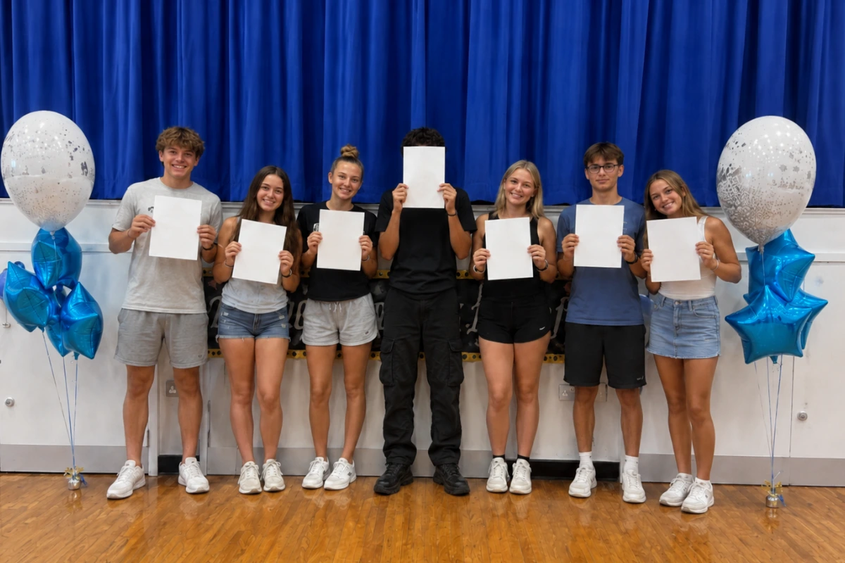  Aylesford School celebrates strong post-16 results