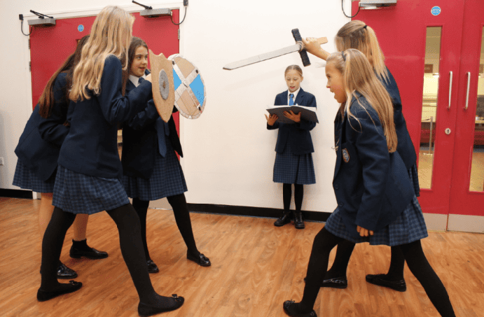 Year 7 go into battle!