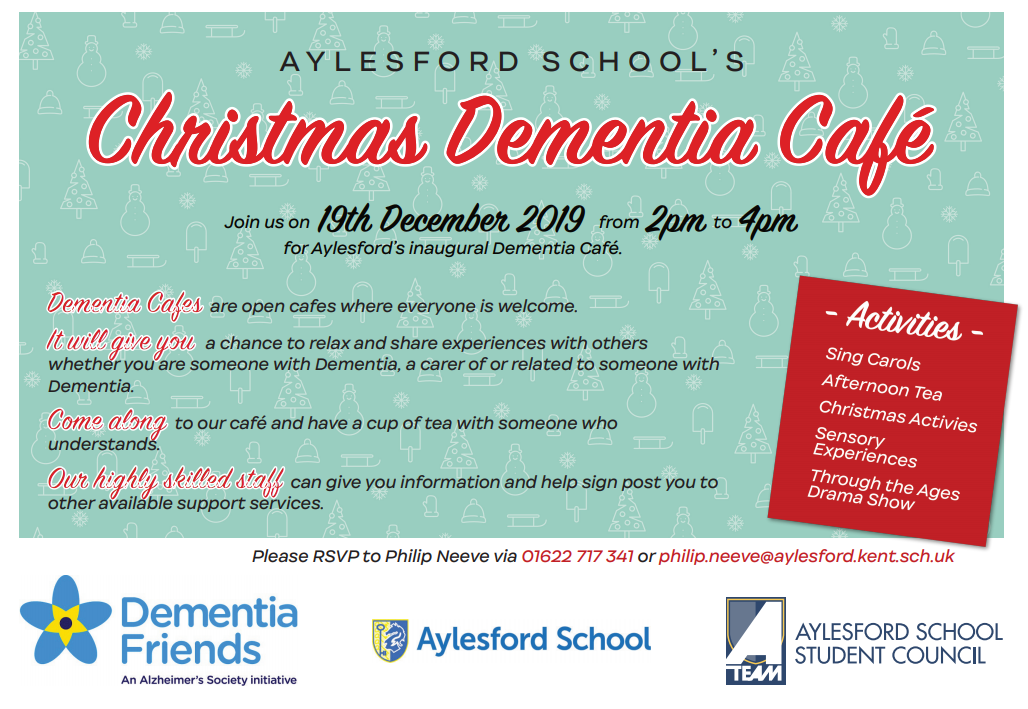 Aylesford launch Dementia Cafe