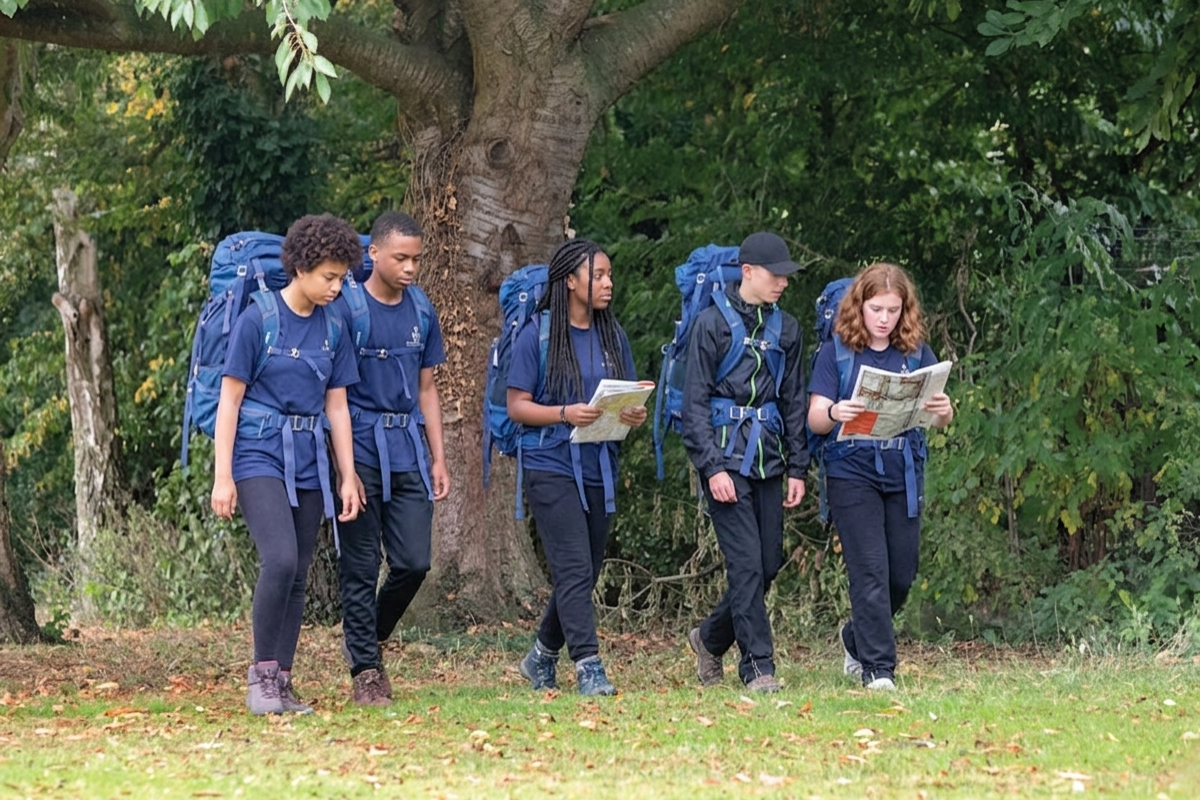 Students prepare for their Duke of Edinburgh expedition