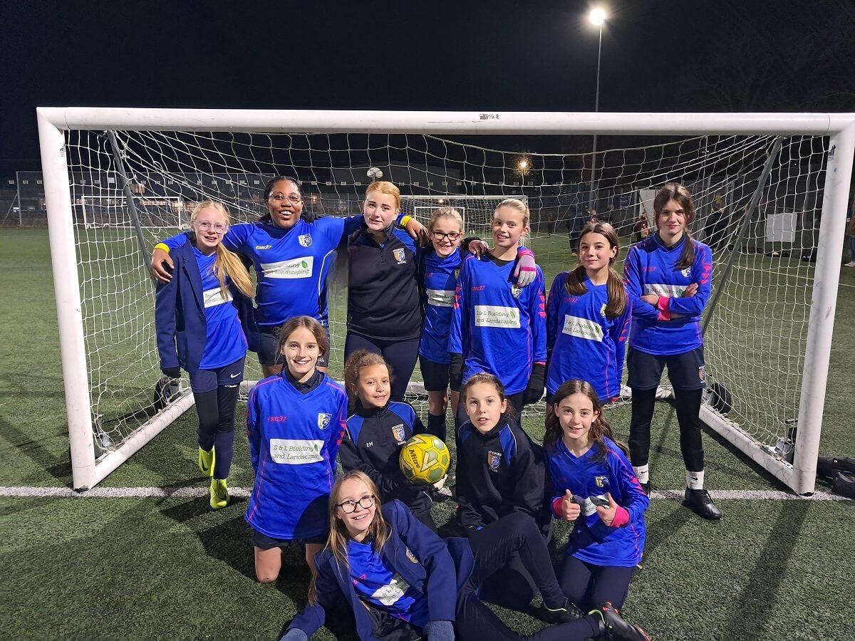 Year 7 Girls Football Team - First Tournament