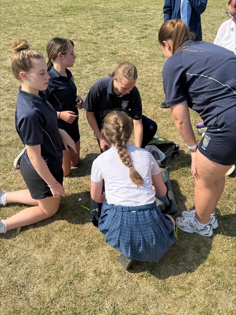 Students prepare for their Duke of Edinburgh expedition