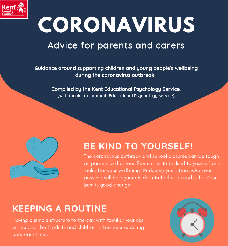 Corona Virus - Advice for Parents and Carers