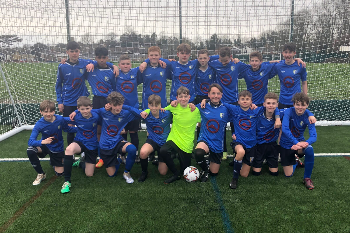 Year 8 are through to Maidstone district football final