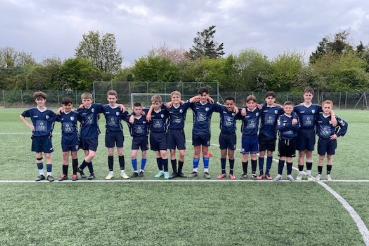 Aylesford year 8 football team make Maidstone Schools Football Final 